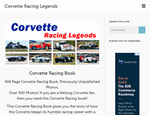 Tablet Screenshot of corvetteracinglegends.com
